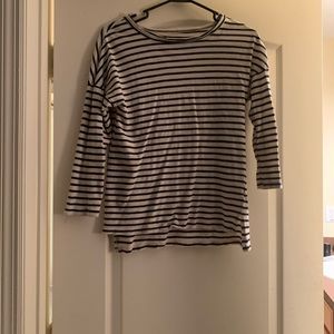 Sailor style 3/4 sleeve top